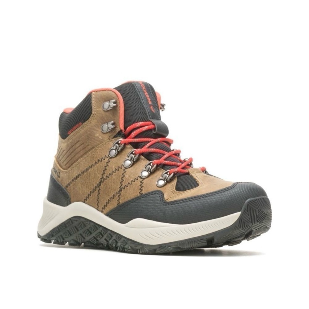 WOLVERINE Men's Luton Mid Waterproof
Hiker Gravel Hiking Boot Size: 10